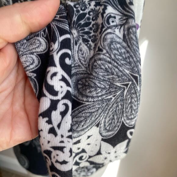 Cache Scoop Neck Long Sleeve Lightweight Sweater Size M - Picture 9 of 12